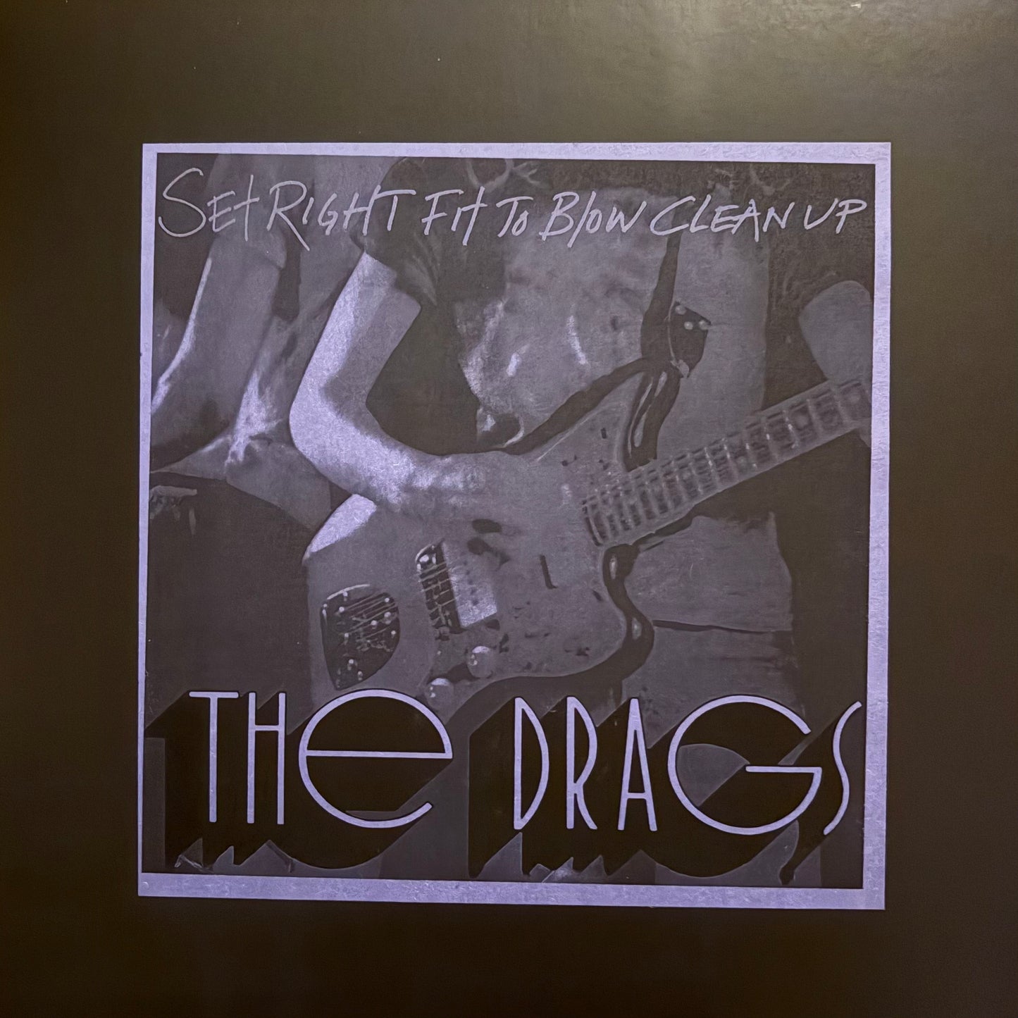 DRAGS- Set Right Fit LP (Test Press)
