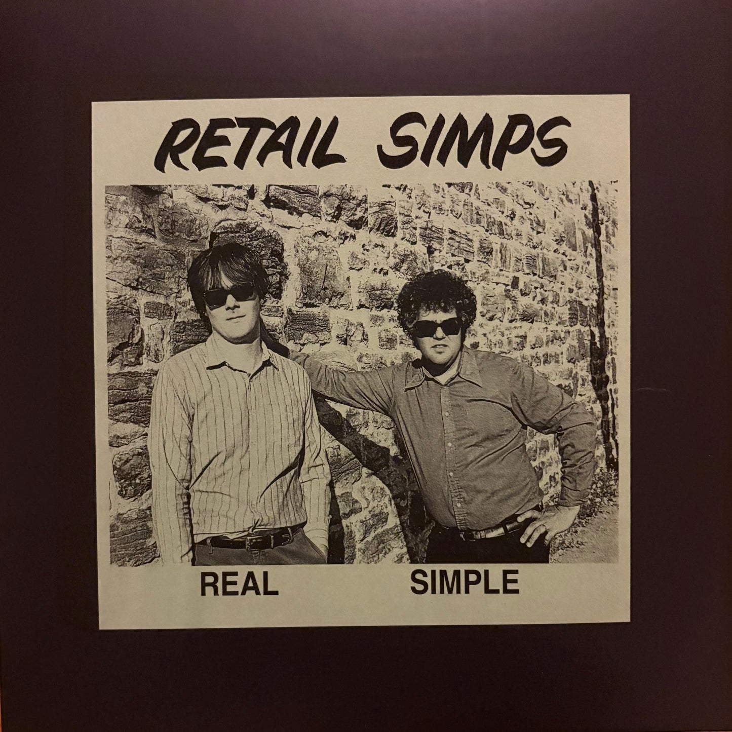 RETAIL SIMPS- Real Simple 12" (Test Press)