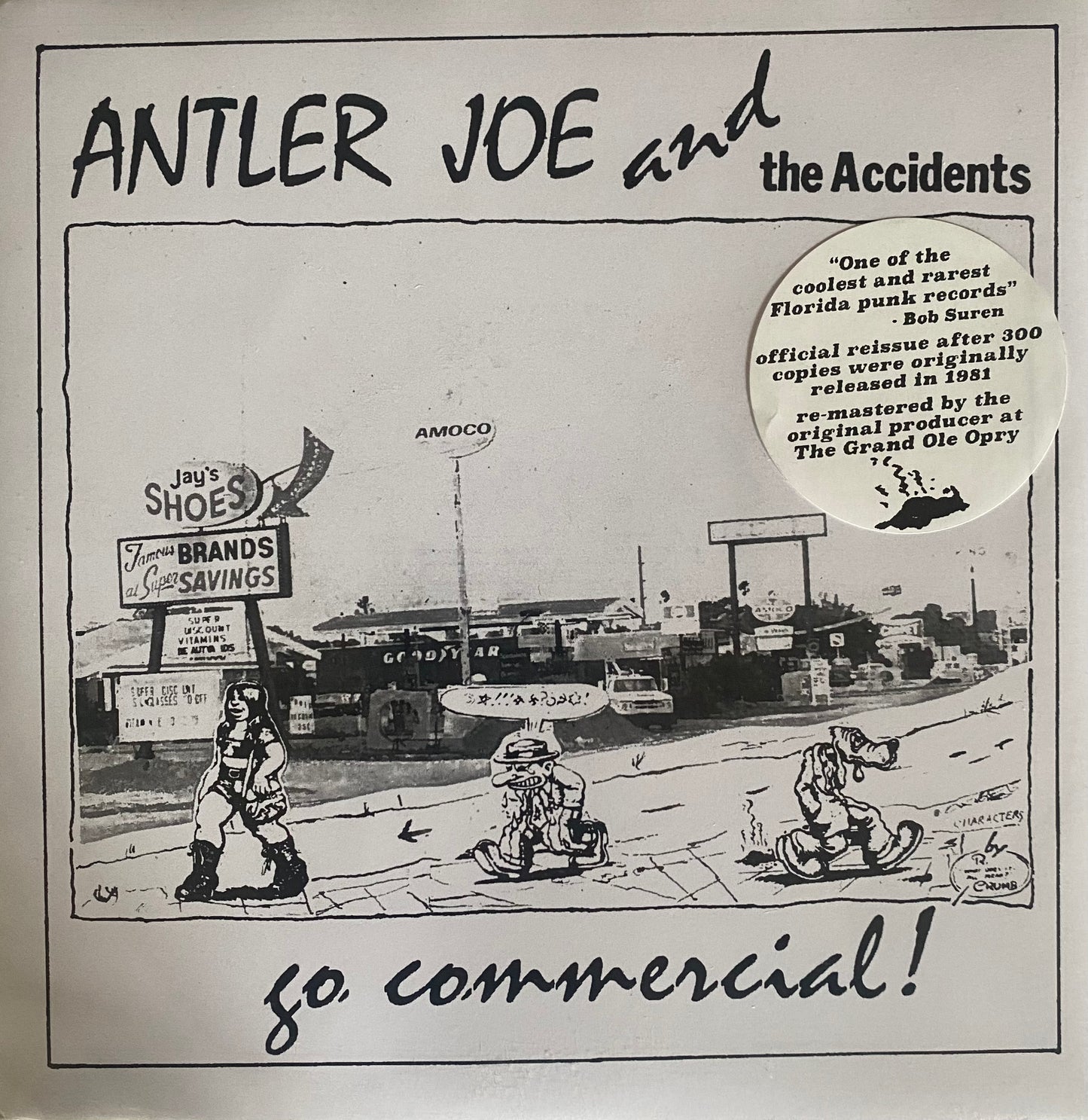 ANTLER JOE & THE ACCIDENTS- Go Commercial 7" - TOTAL PUNK