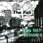 Album cover with cityscape and text 'The Fall This NAT-SAVING G sch-'