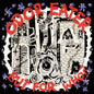 Album cover with text 'Odor Eater' and 'Out for Who!' surrounded by decorative elements on a black background.