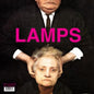 Person in a suit with 'LAMPS' text overlay on a dark background