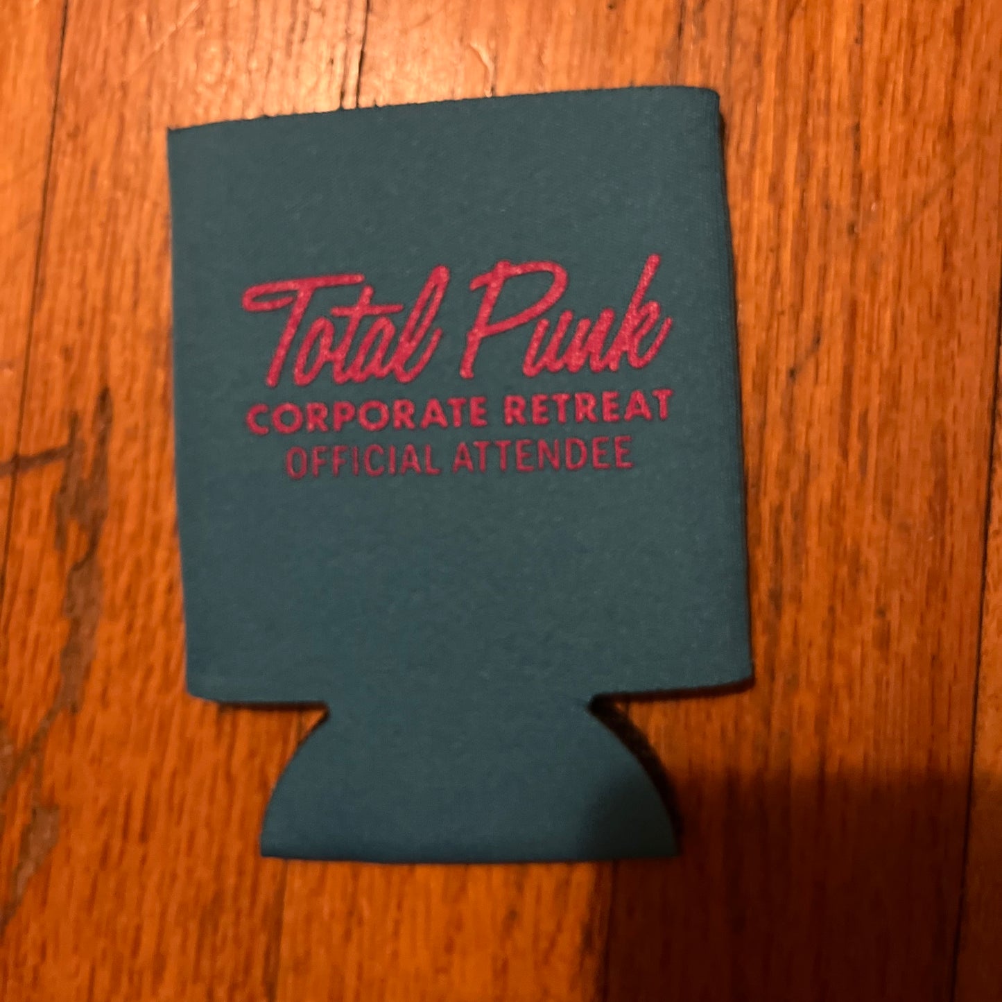 TOTAL PUNK CORPORATE RETREAT KOOZIE