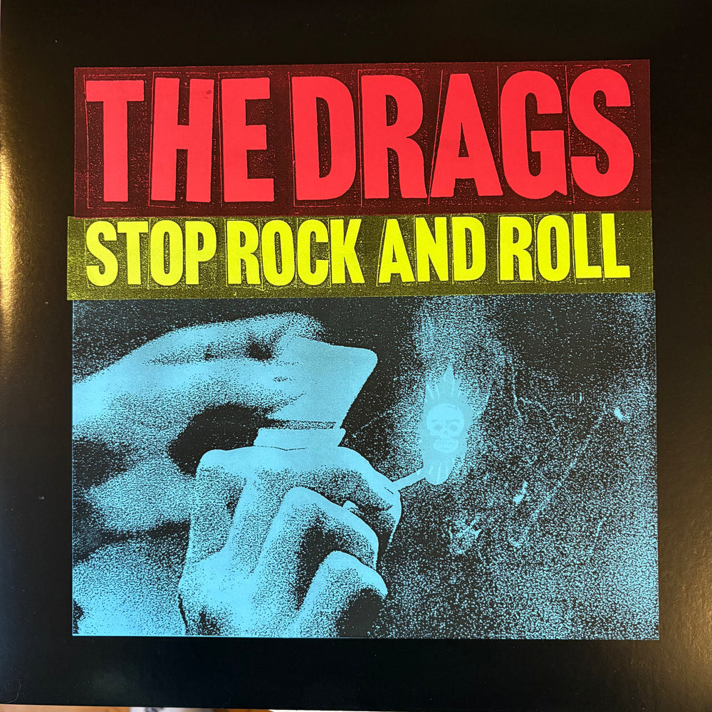 *   DRAGS- Stop Rock & Roll LP (test press)