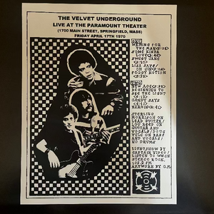 VELVET UNDERGROUND- Live at The Paramount Theater LP