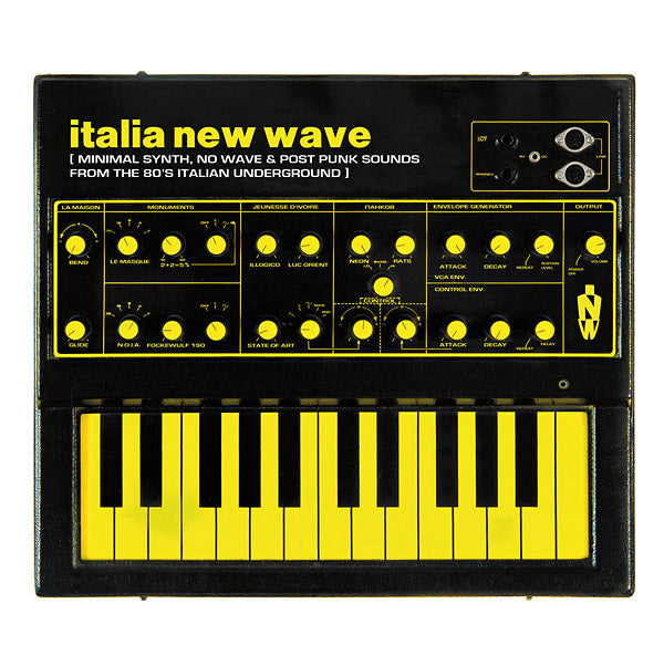 V/A Italia New Wave: Minimal Synth, No Wave, & Post Punk Sounds From The '80s Italian Underground LP