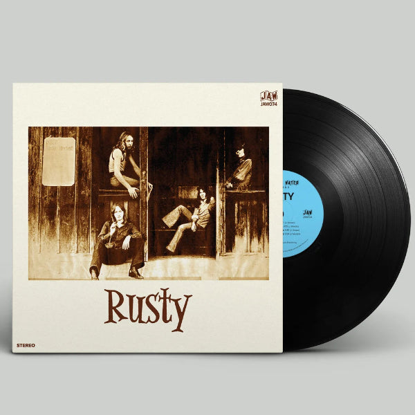 The record cover along with an image of the record coming out of the sleeve