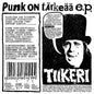 Album cover with text and a stylized illustration of a person wearing a top hat.