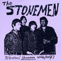 A square graphic print featuring a black-and-white sketch of four men under the large text 'The Stonemen' on a light lavender background, with additional text at the bottom reading 'The Brothers' Stonemen late 66/Early 67'.