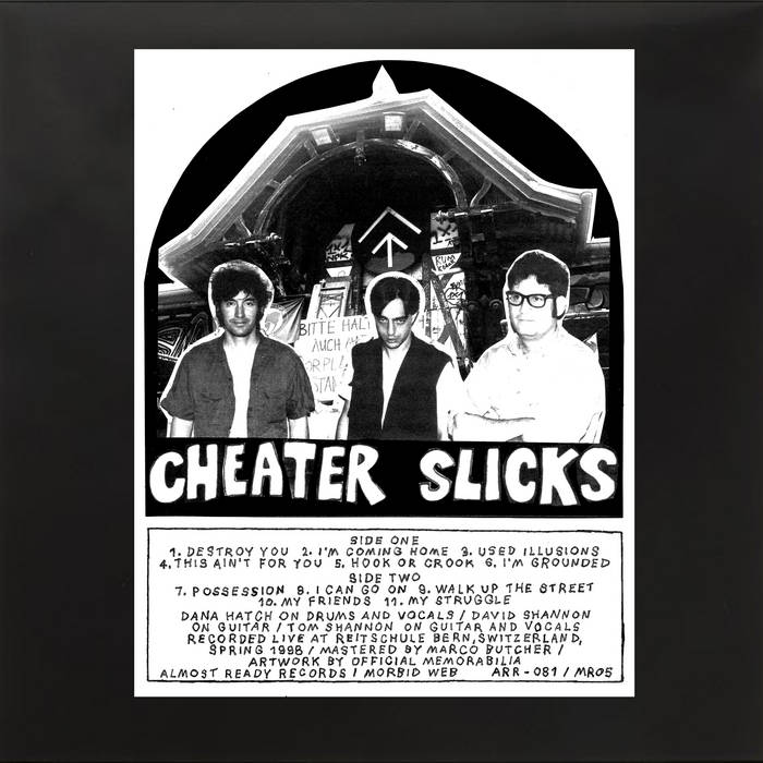 CHEATER SLICKS- Live in Bern 1998 LP
