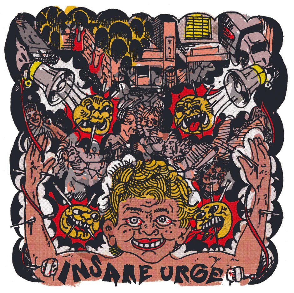 INSANE URGE - Two Tapes LP - TOTAL PUNKLPUnder The GunTOTAL PUNK