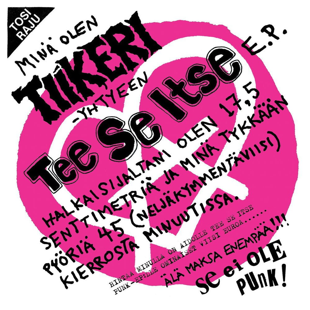 TIIKERI - Tee Se Itse 7" - TOTAL PUNK7"General SpeechTOTAL PUNK