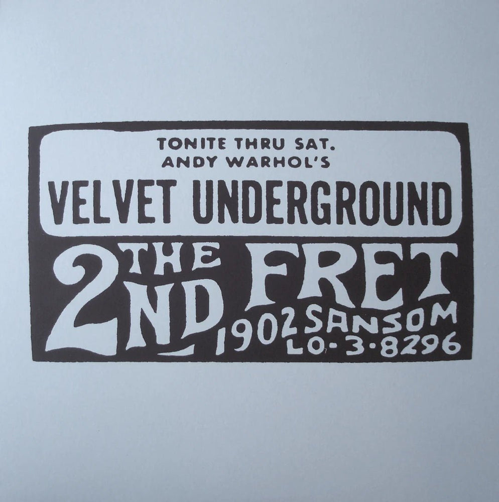 VELVET UNDERGROUND, THE- Live at the 2nd Fret LP