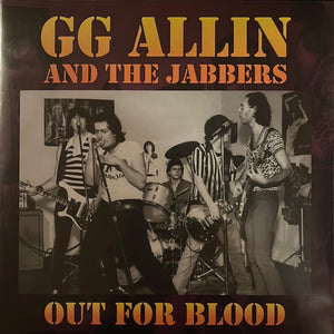 ALLIN, GG & THE JABBERS- Out For Blood 7" - TOTAL PUNK7"Blood Orange RecordsTOTAL PUNK