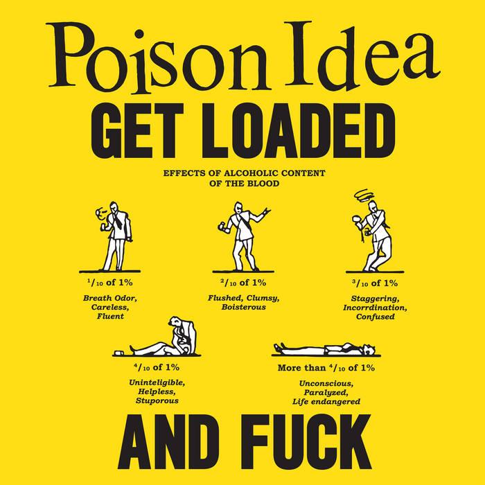 POISON IDEA- Get Loaded & Fuck 12" - TOTAL PUNKLPTKOTOTAL PUNK