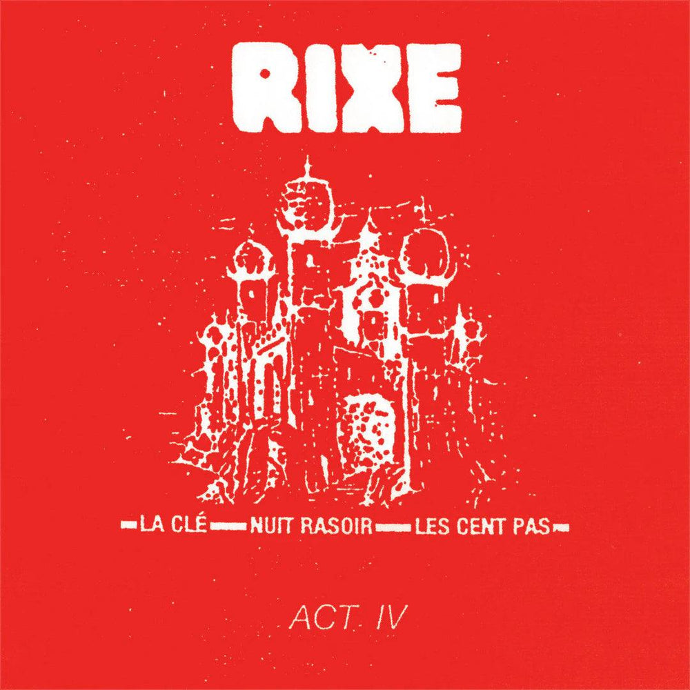 RIXE- Act IV 7" - TOTAL PUNK7"La Vida Es Un MusTOTAL PUNK