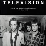 TELEVISION- Live At The Old Waldorf LP