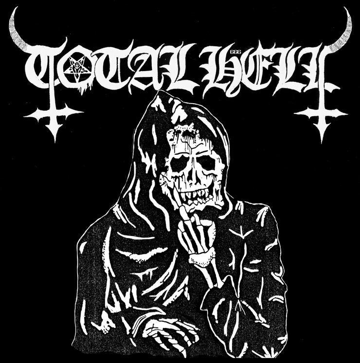 TOTAL HELL- S/T 12" - TOTAL PUNK