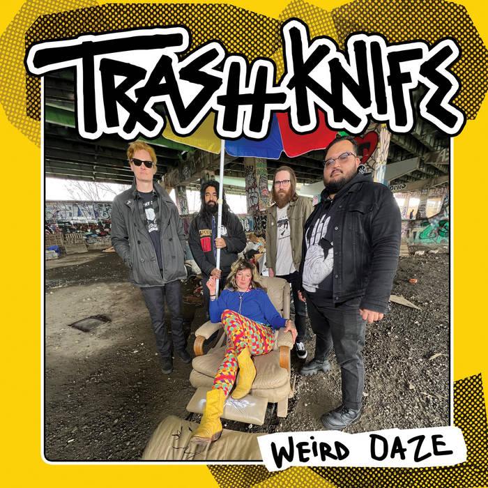TRASH KNIFE- Weird Daze LP - TOTAL PUNKLPBig NeckTOTAL PUNK